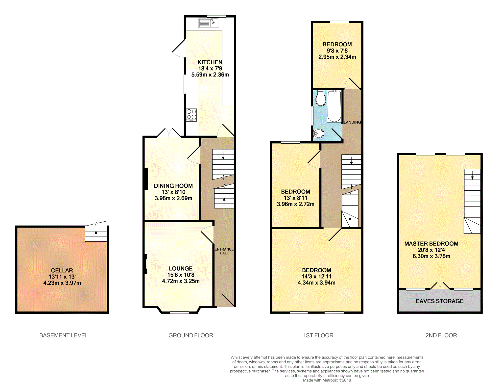 4 Bedrooms Terraced house for sale in Rochester Street, Chatham ME4