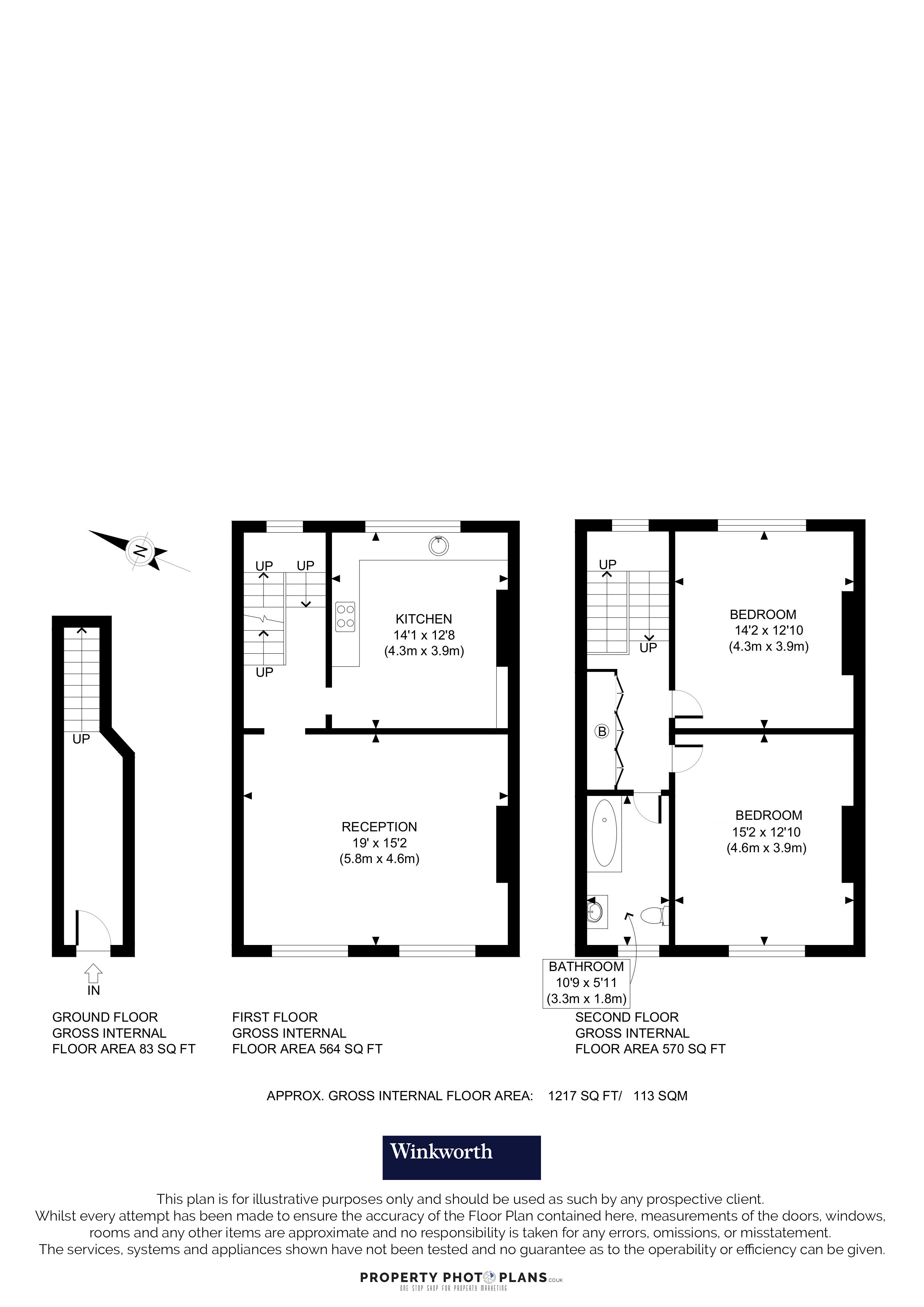 Hammersmith Grove, Brackenbury Village floorplan