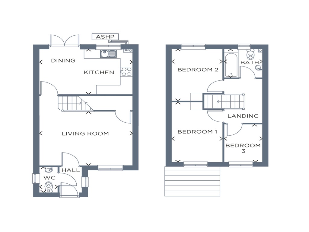 224, Kilkenny, Swan Lane, Newark floorplan