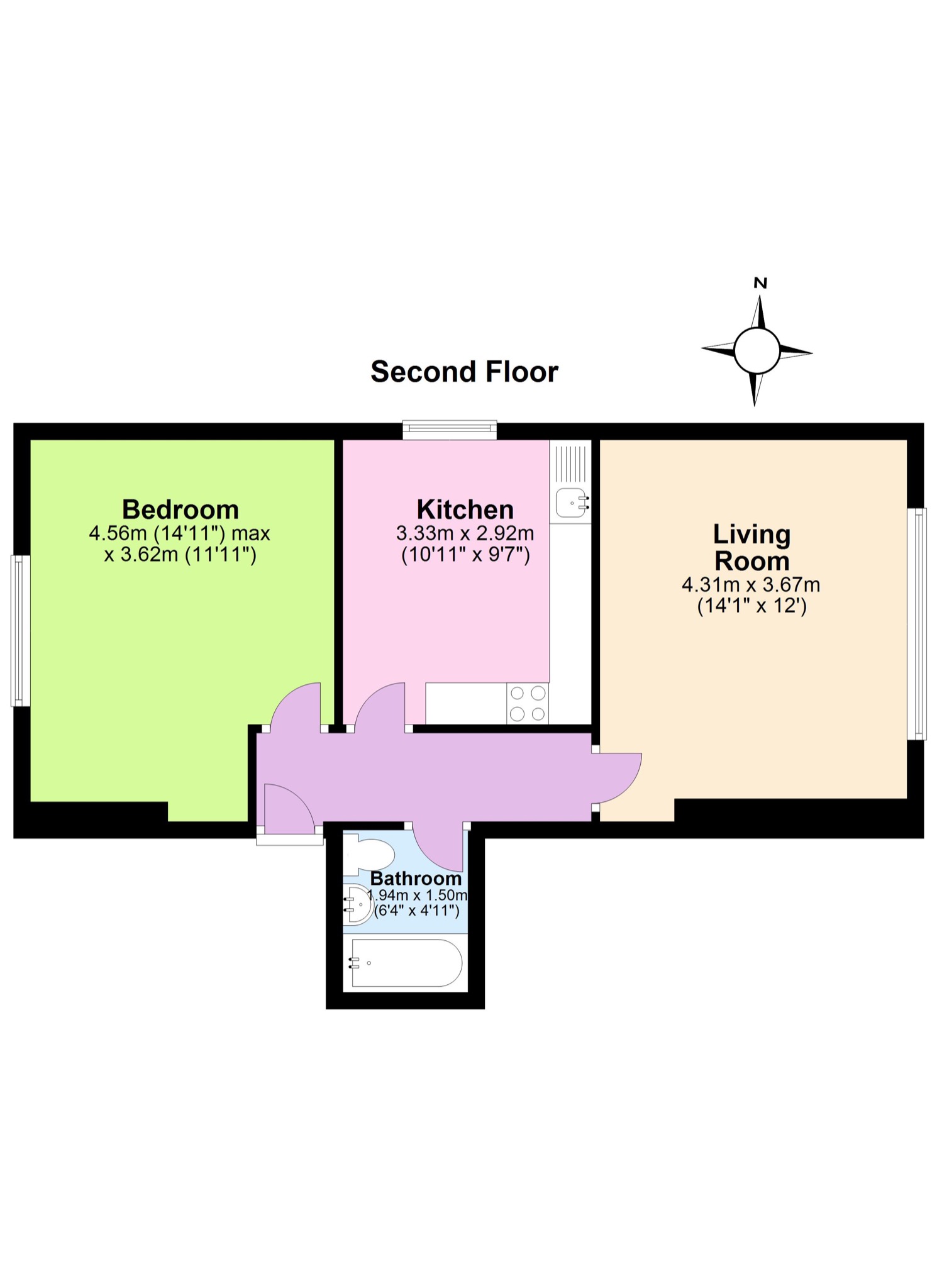 Peveril Road, Swanage BH19, 1 bedroom flat for sale 64437259
