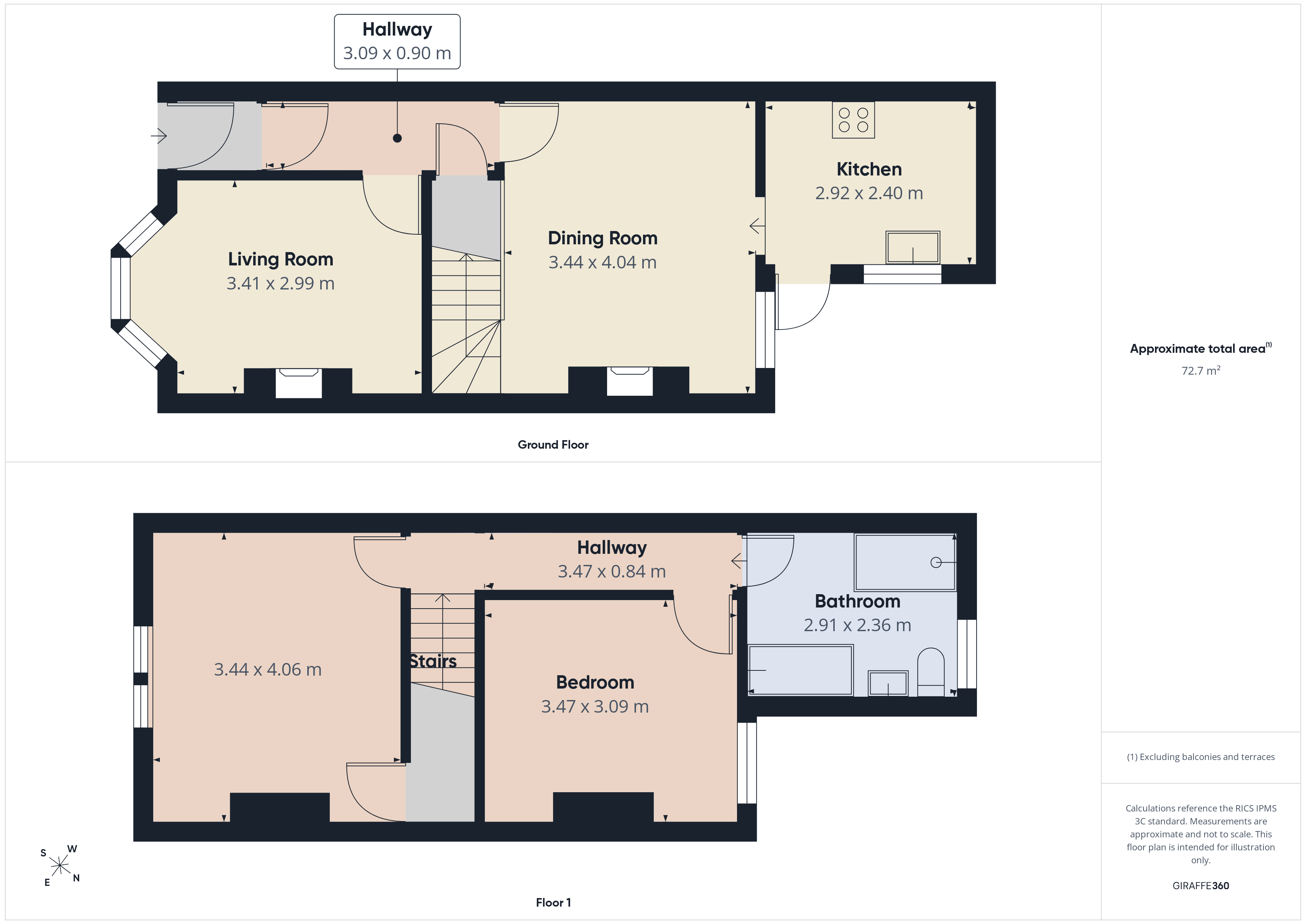 46, Jasper Street, Bristol floorplan