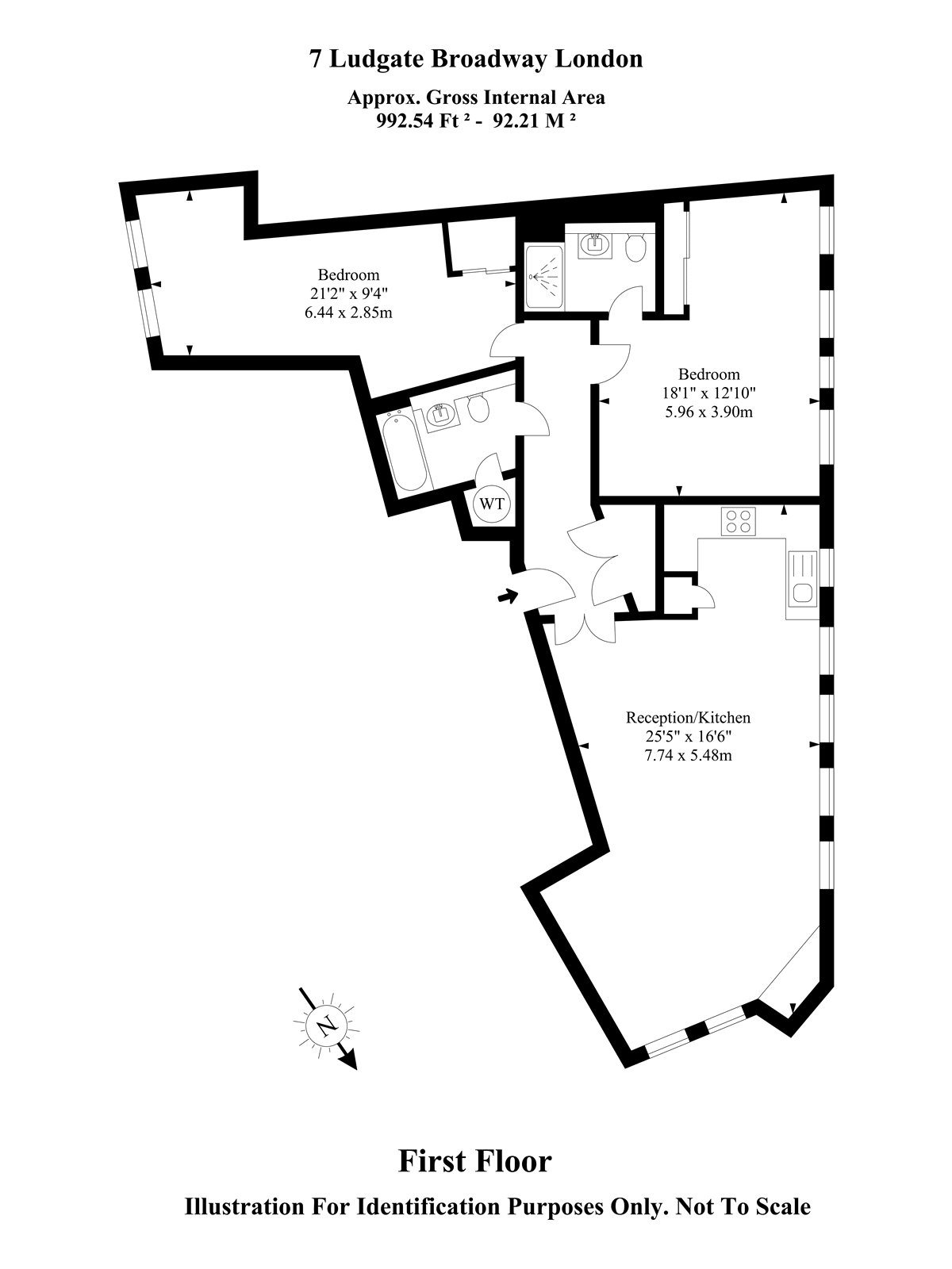 2 Bedrooms Flat to rent in Ludgate Broadway, London EC4V
