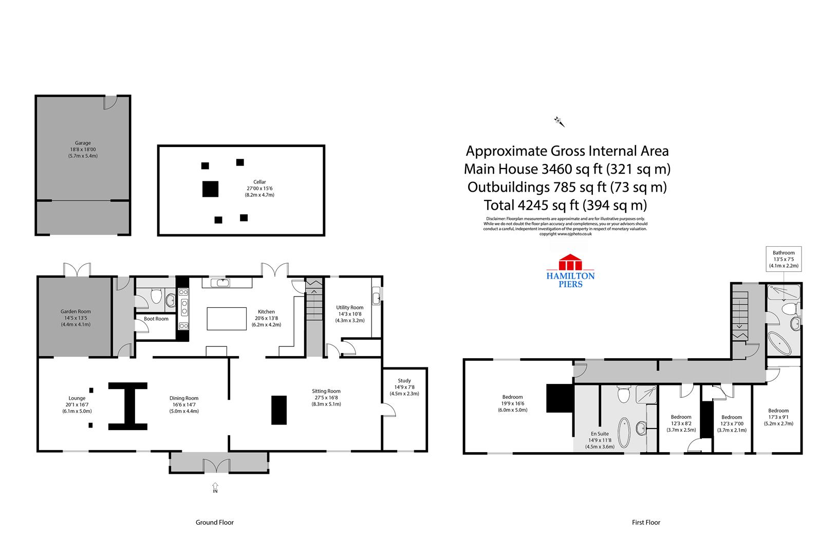 Lime Tree Cottage, Beazley End, Braintree floorplan