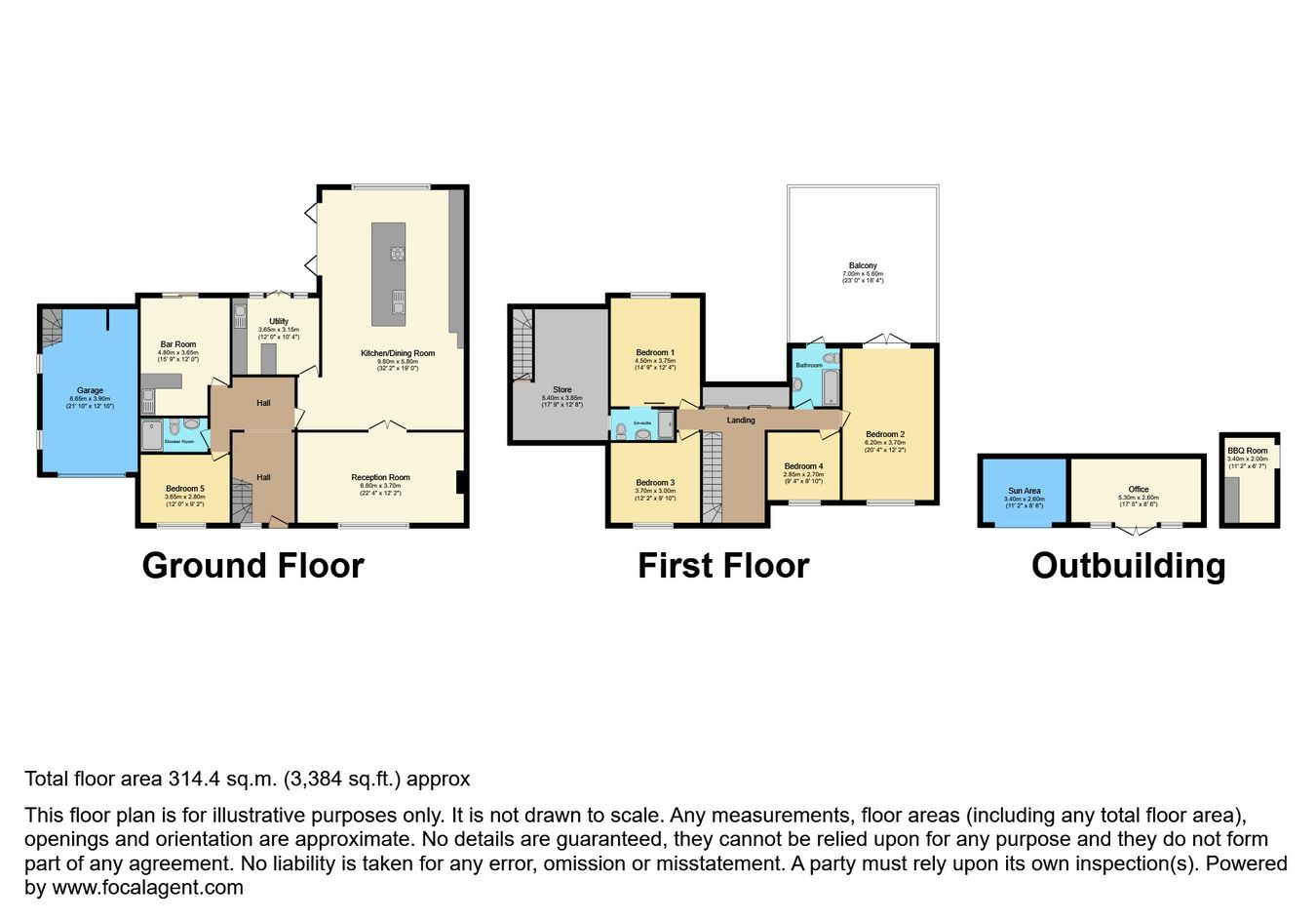 Carmarosa, Harbour Lane, Chorley floorplan