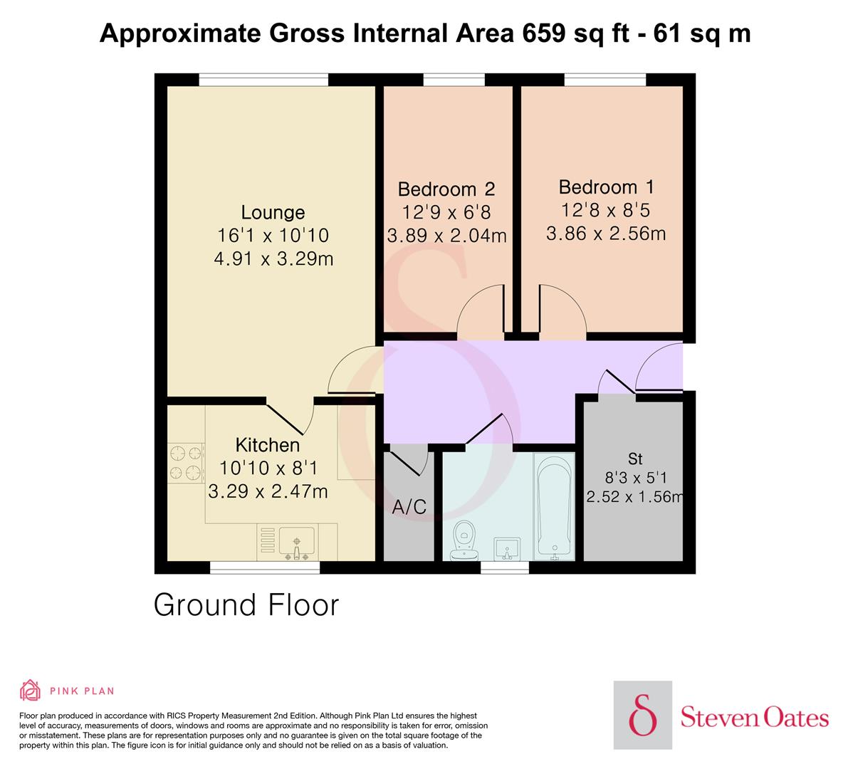 28, Mulberry Close, Broxbourne floorplan