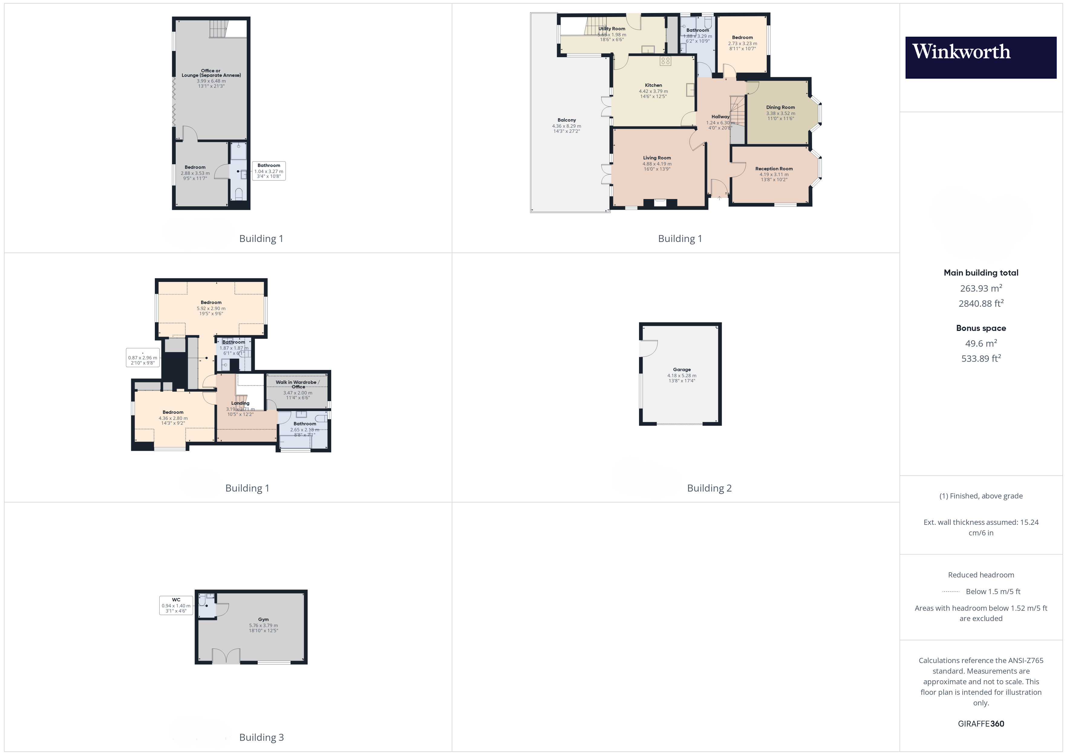15, Grove Hill, Reading floorplan