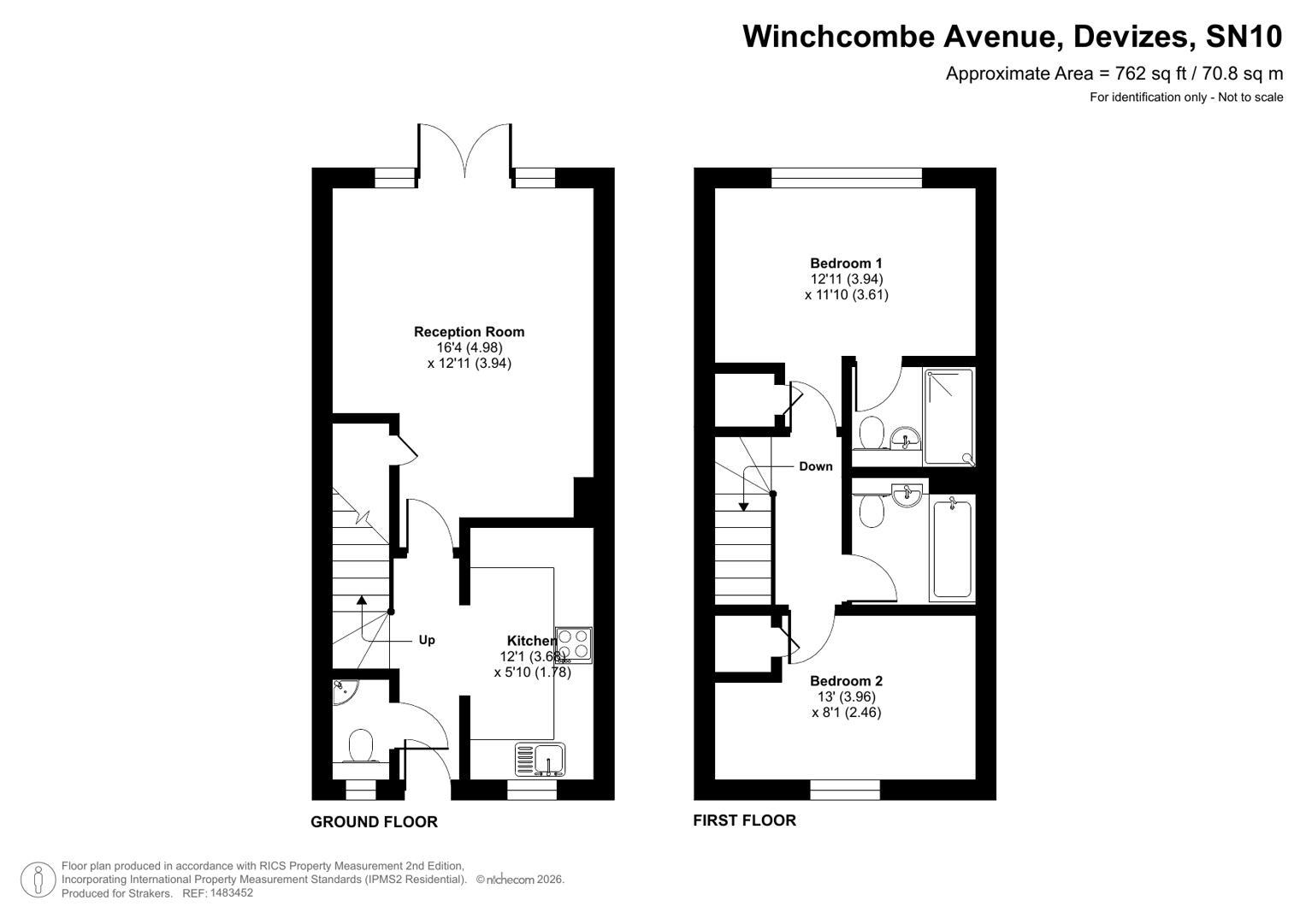 9, Winchcombe Avenue, Devizes floorplan