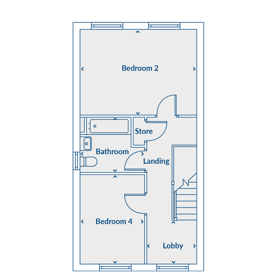Plot 87, Preston Road, Hull floorplan