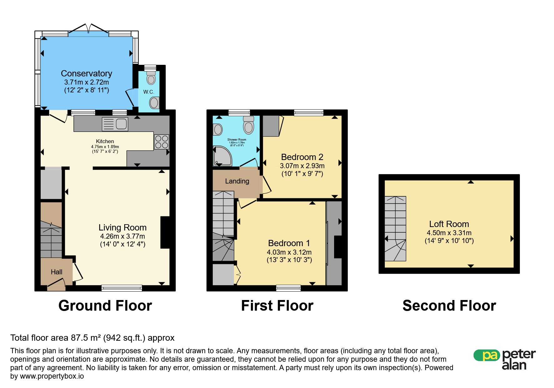 12, Meredith Road, Cardiff floorplan
