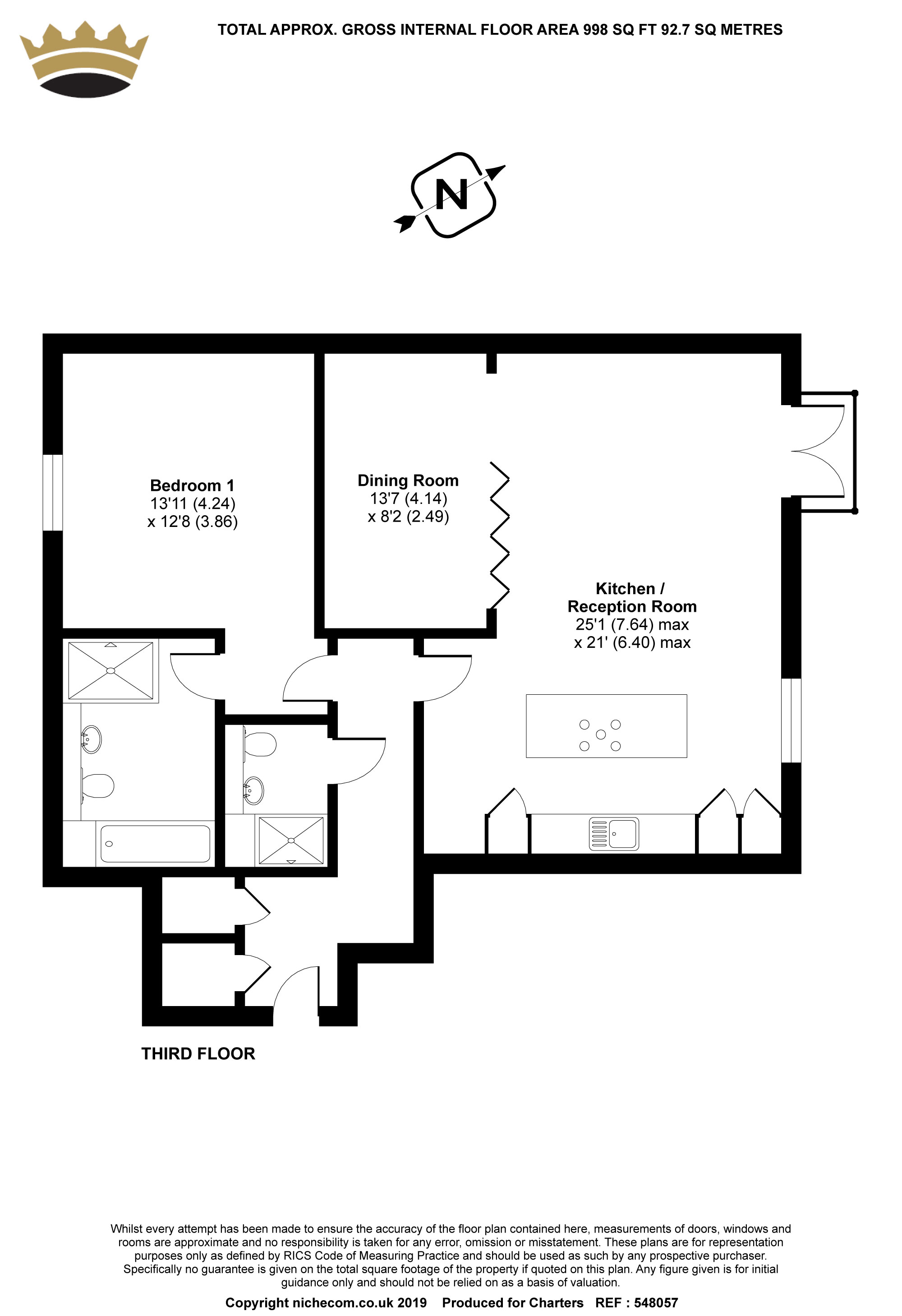 Portland Street, Hampshire floorplan