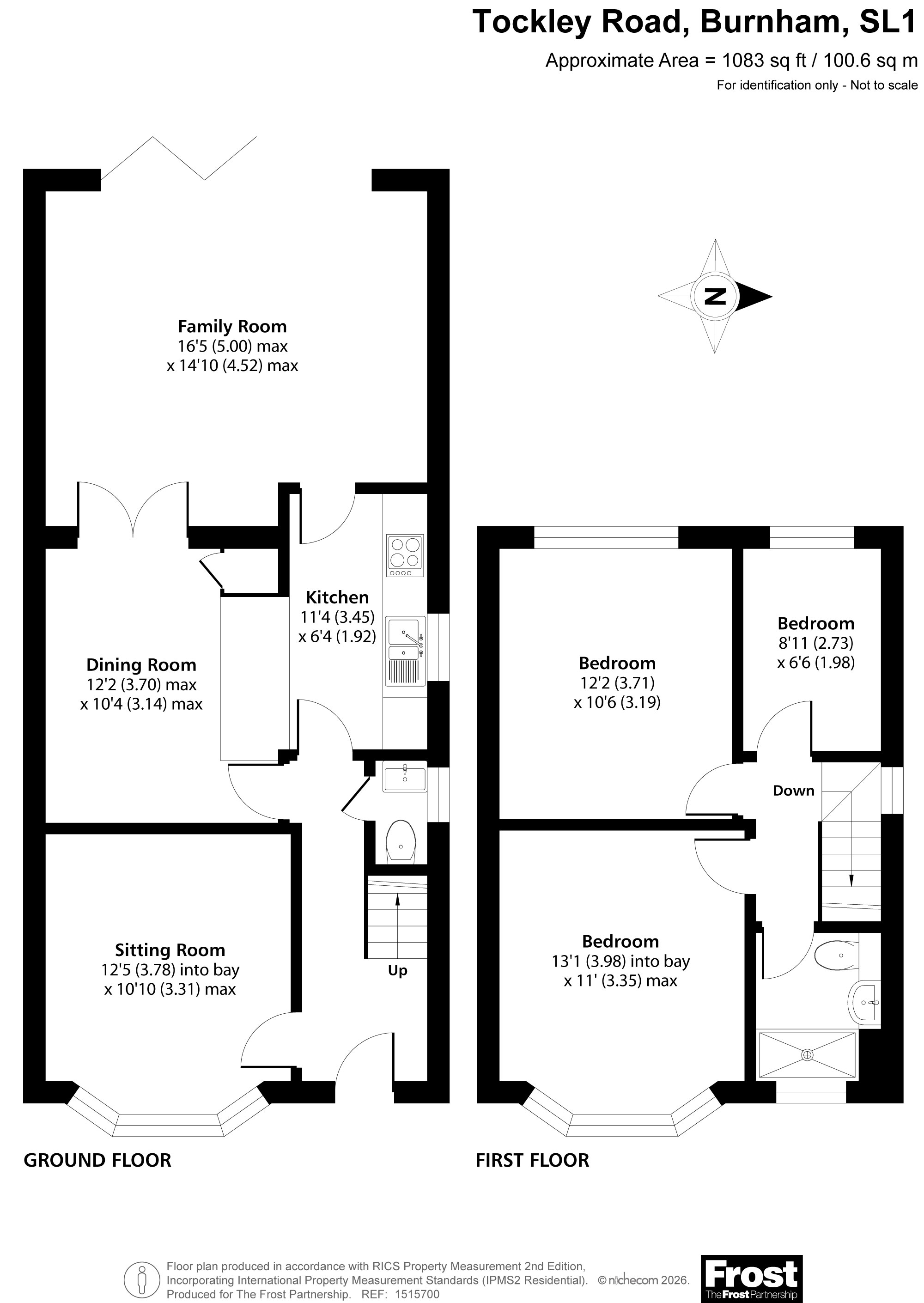 8, Tockley Road, Burnham floorplan