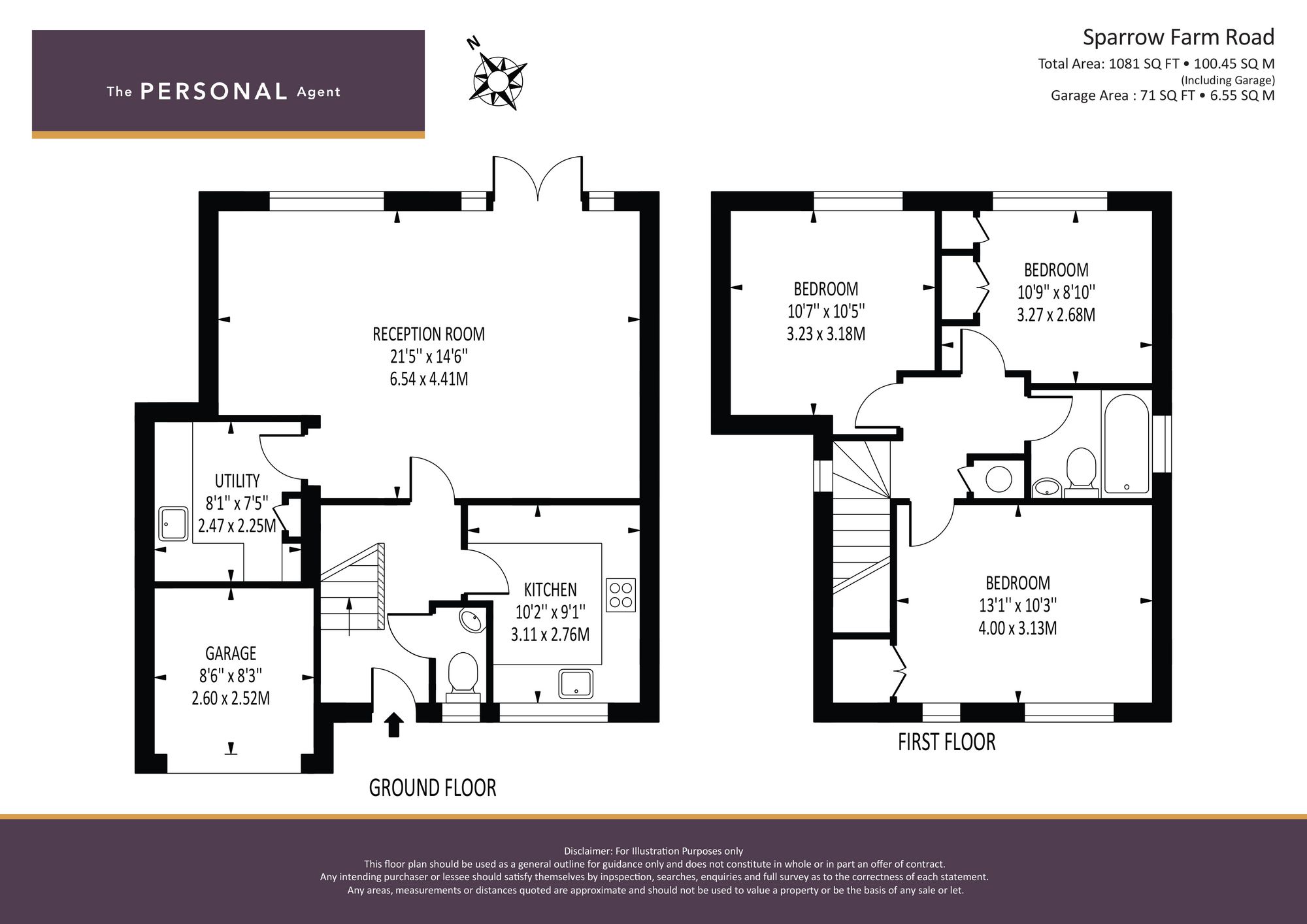 19a Sparrow Farm Road, Epsom floorplan