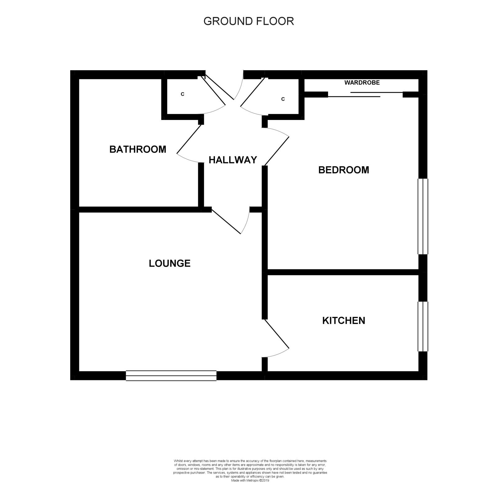 1 Bedrooms Flat for sale in 42 Annfield Gardens, Stirling, Stirlingshire 2Bj, UK FK8