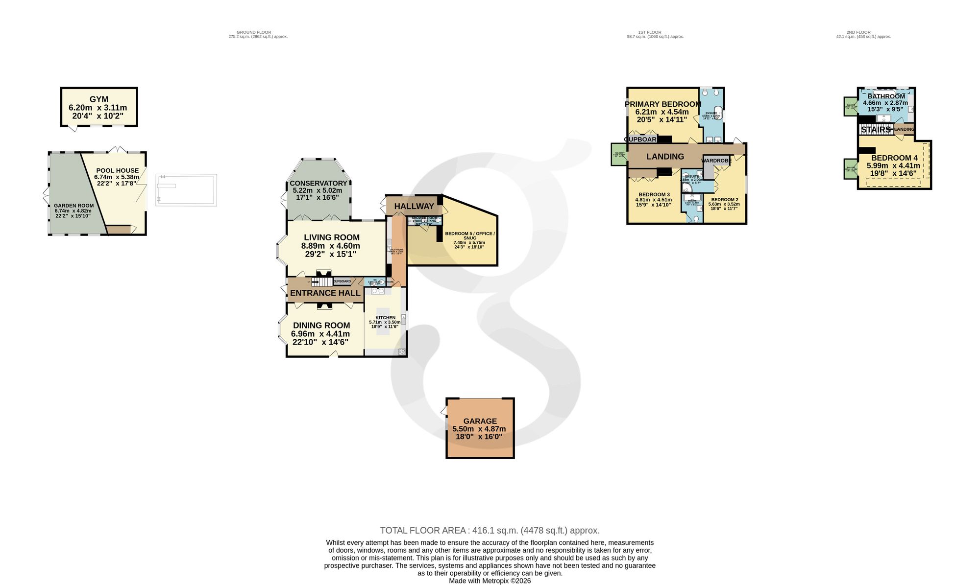 Villa De L'Aube Le Vieux Beaumont, Jersey floorplan