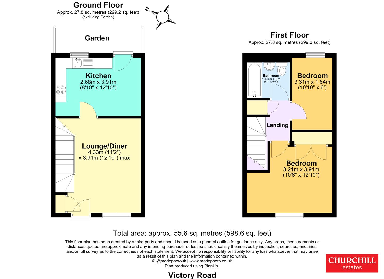 26, Victory Road, Wanstead floorplan