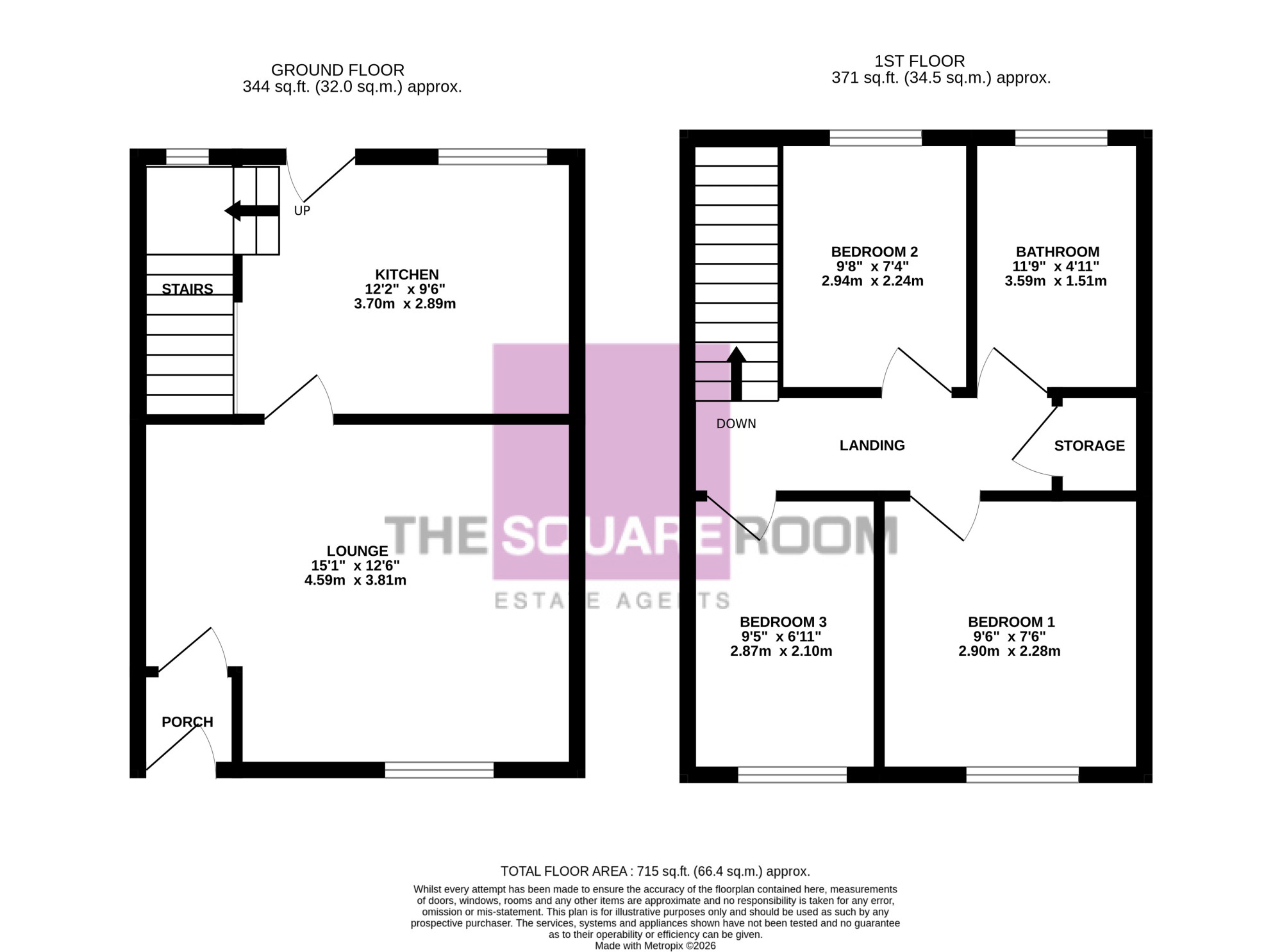 Hargreaves Street, Thornton floorplan
