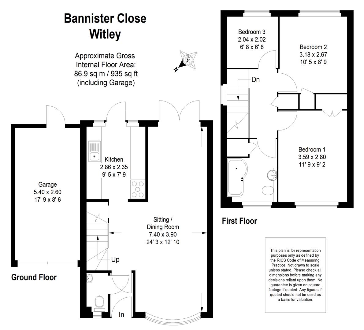 8, Bannister Close, Witley floorplan