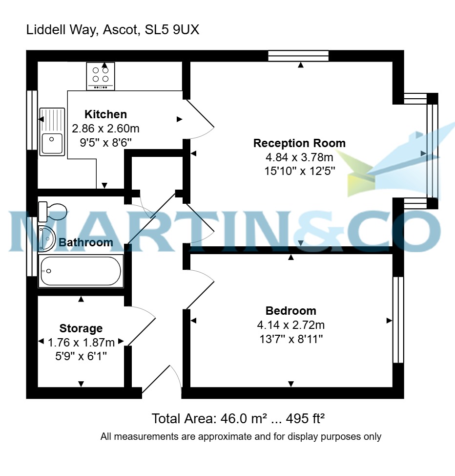60, Liddell Way, Ascot floorplan