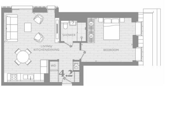 1 Bedrooms Flat to rent in Dominion House, 59 Bartholomew Close, London EC1A