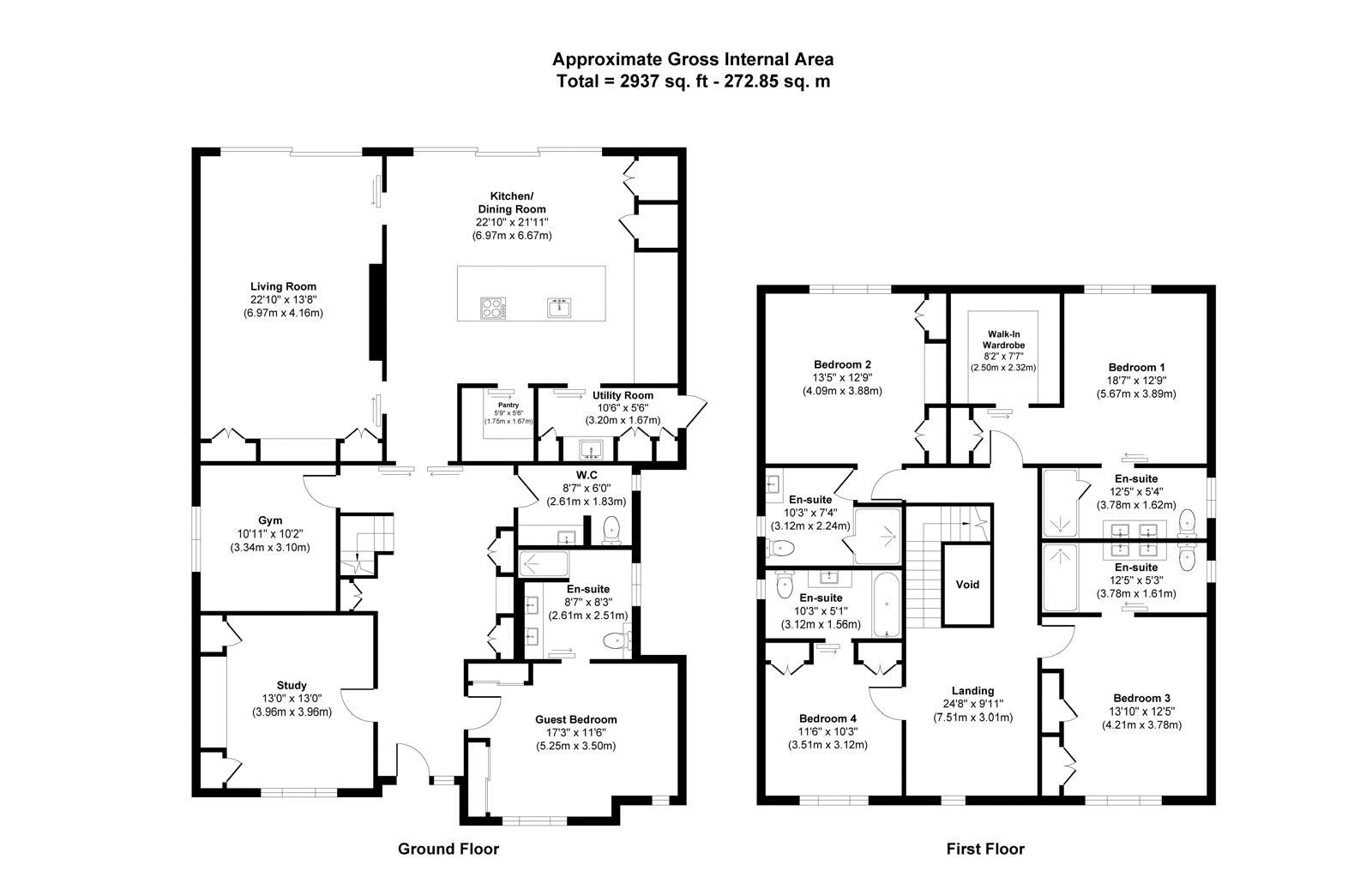 9, Bellfield Avenue, Harrow Weald floorplan
