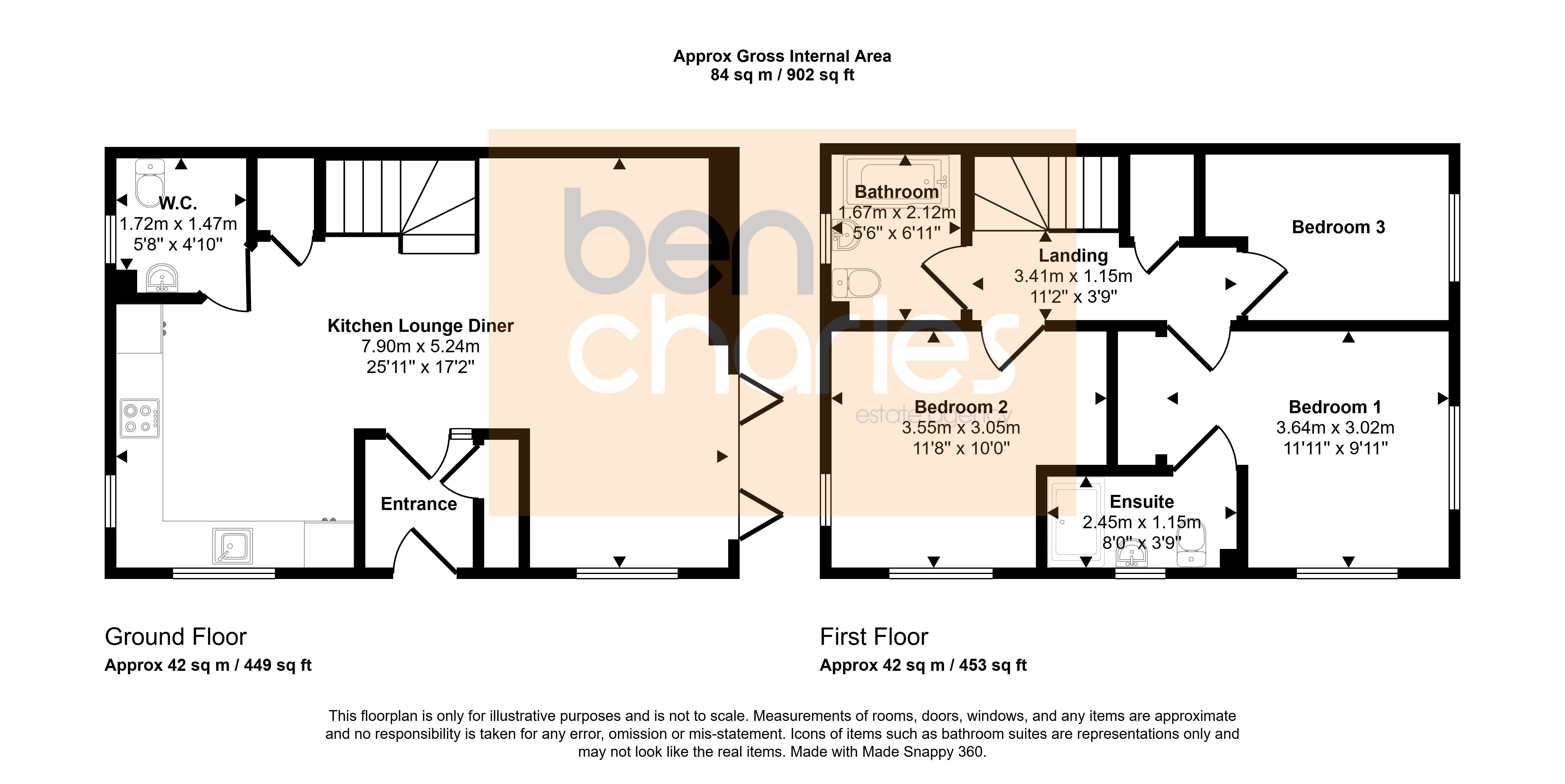 40, Weatherhill Way, Durham floorplan
