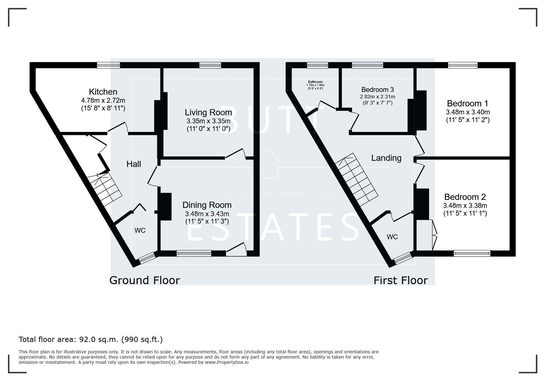 3 Harefield Cottages, The Strand, Exmouth floorplan