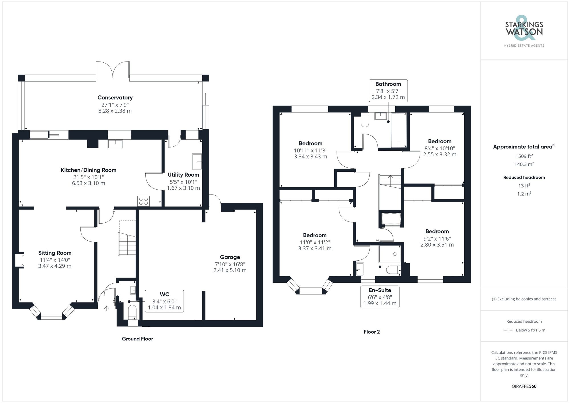 490 Felsham Way, Norwich floorplan