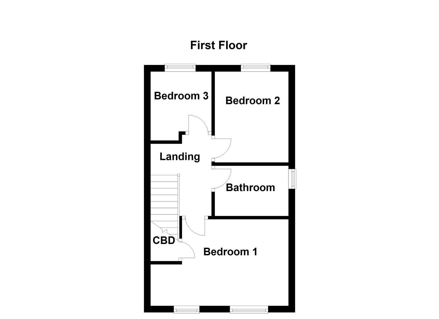 28, Rochester Court, Wakefield floorplan