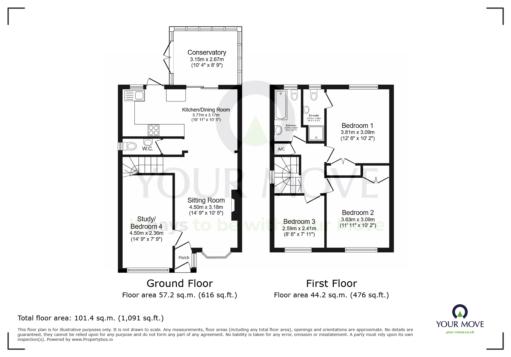 7, Boston Close, East Sussex floorplan