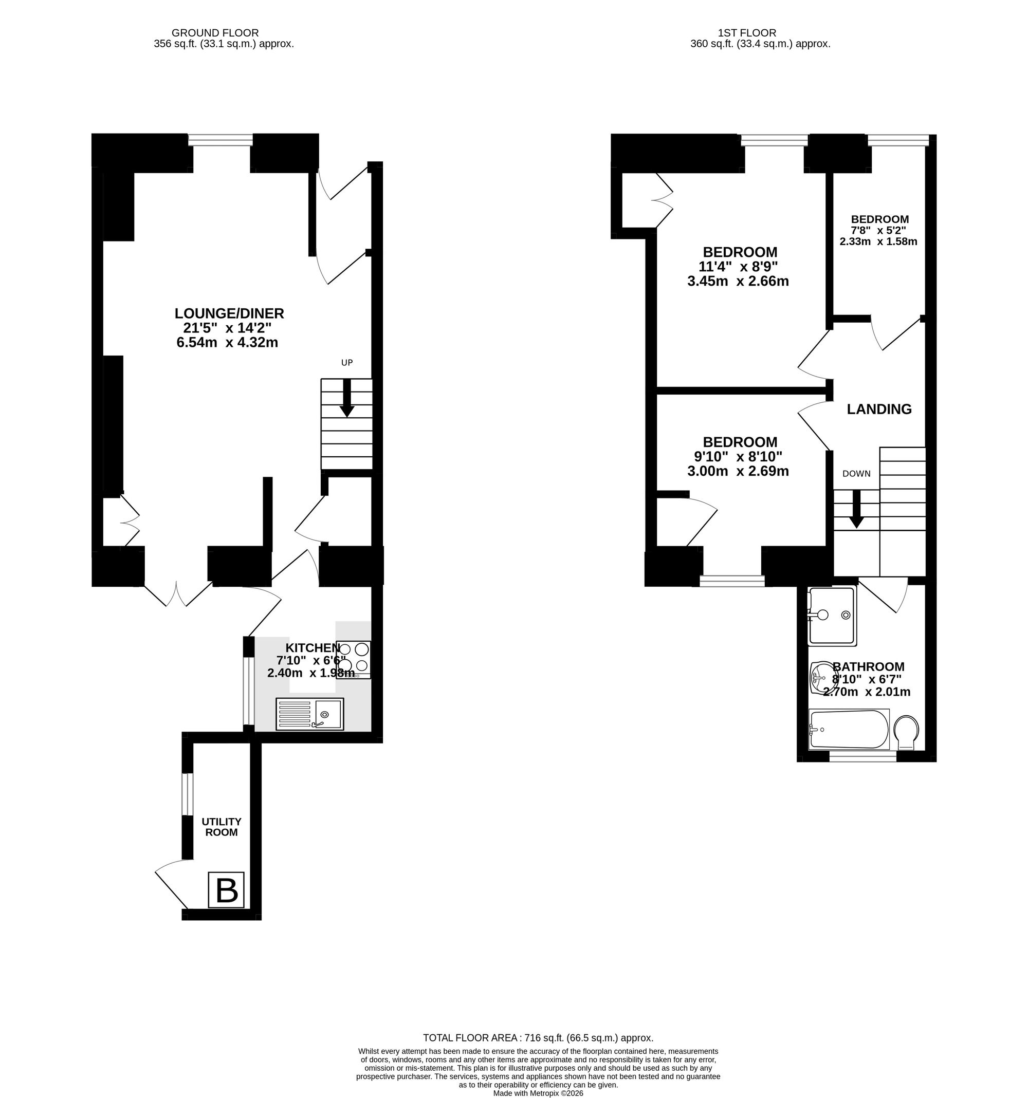 19, Trefusis Road, Flushing, TR11 floorplan