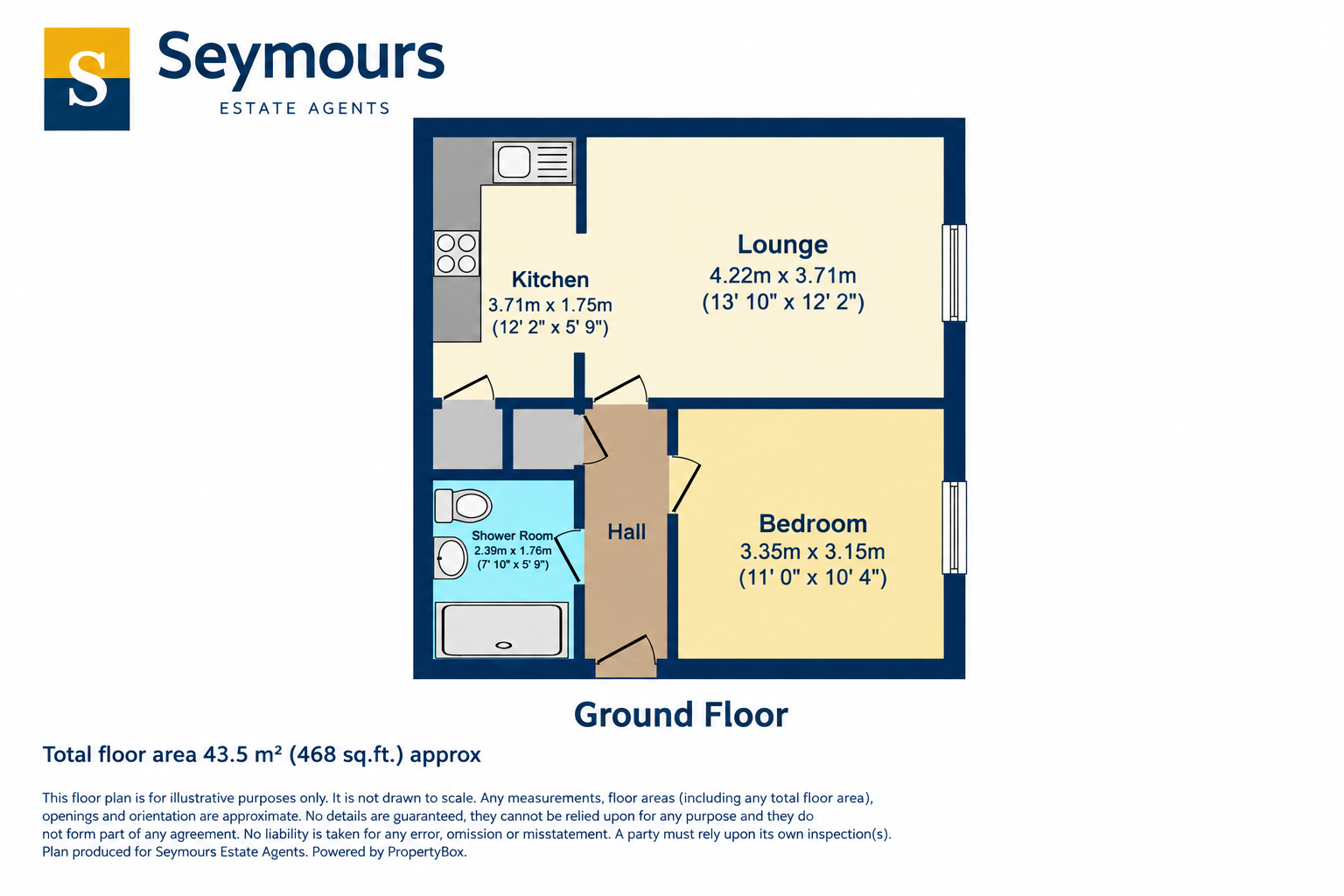 St. Lukes Square, Surrey floorplan