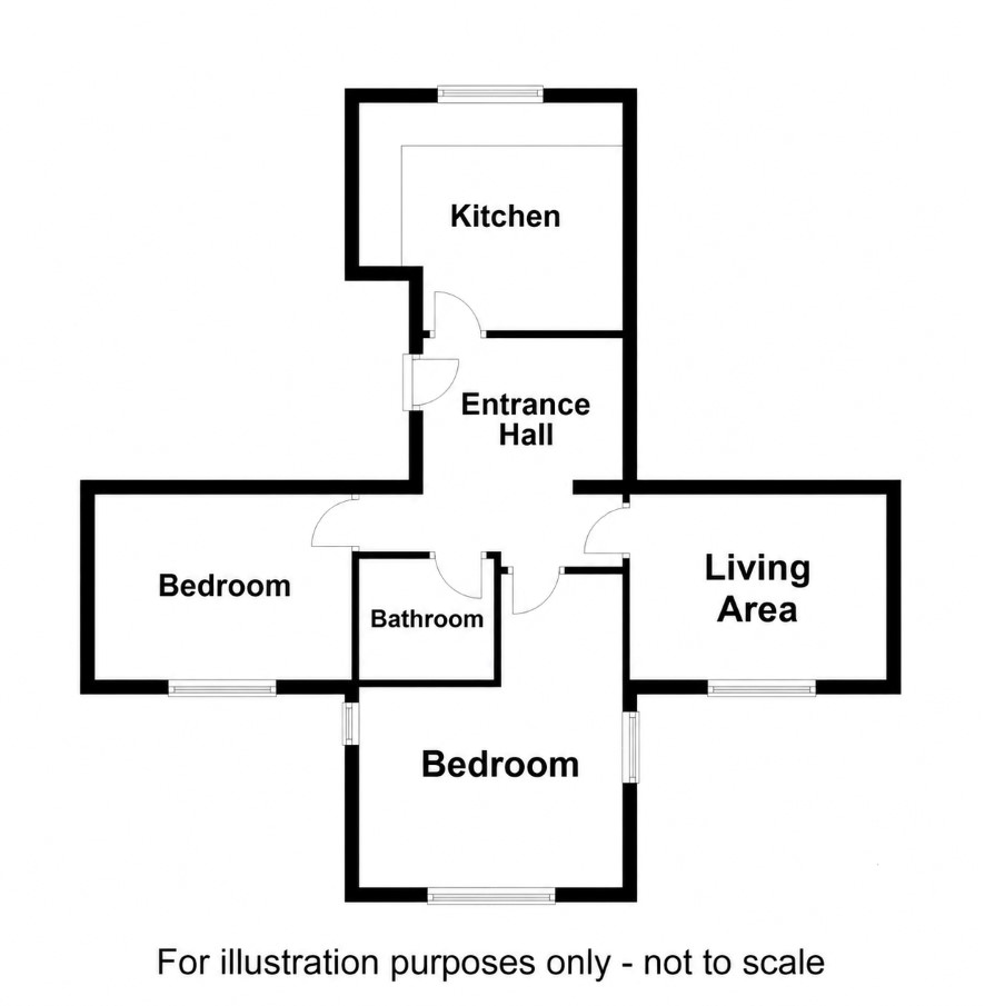 The Lodge, Corby floorplan