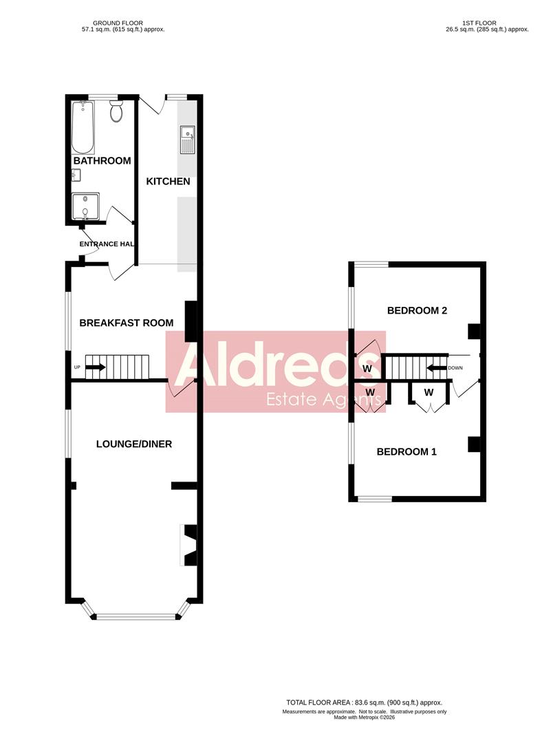 41, Chestnut Avenue, Great Yarmouth floorplan