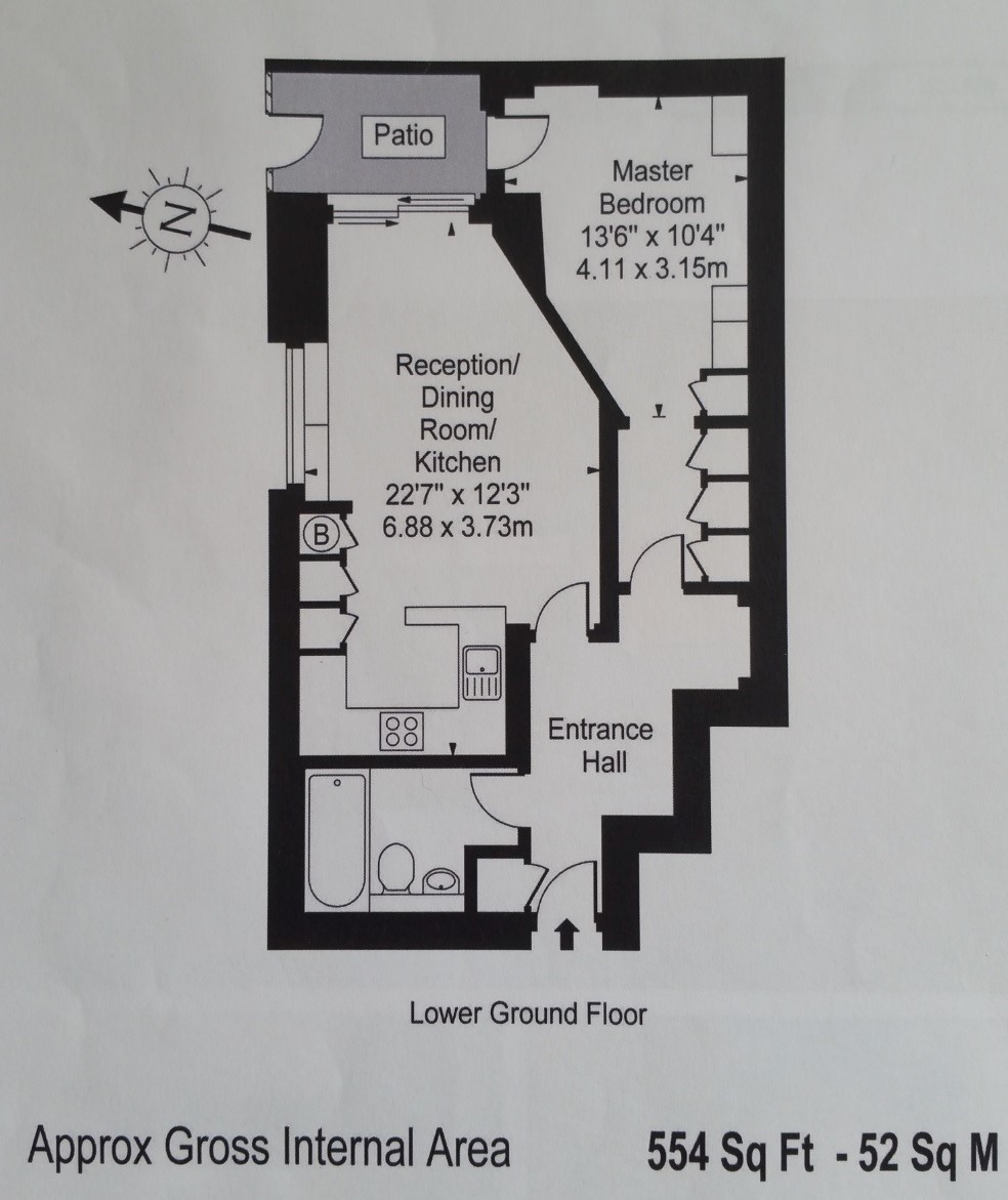 16 Vine Hill, London floorplan