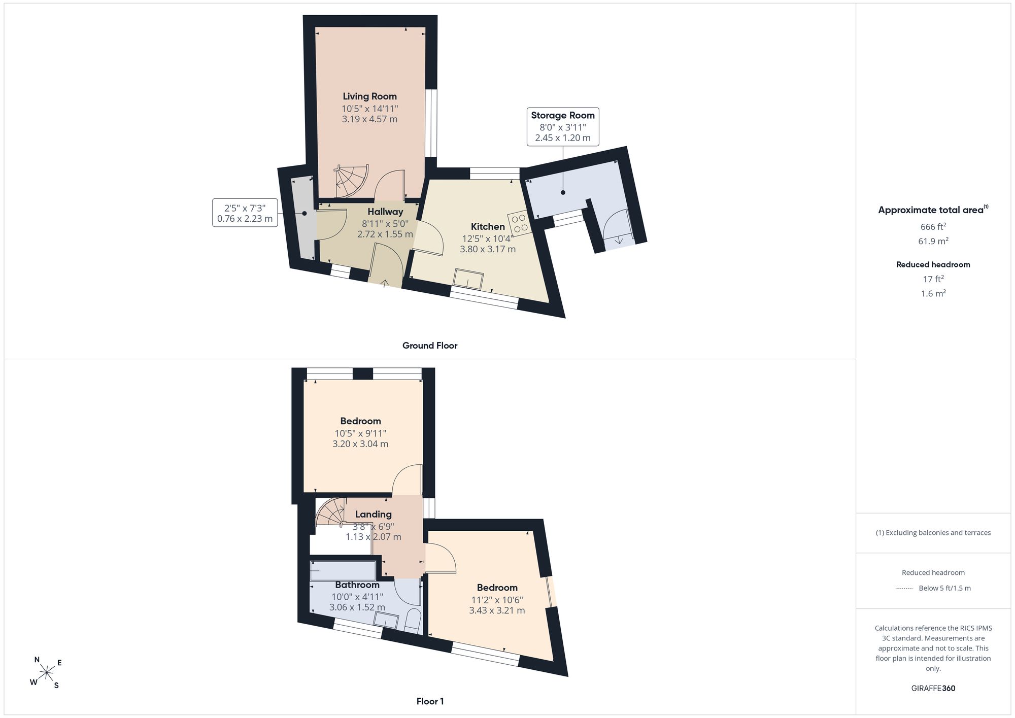 1 Andover Road, Cheltenham floorplan