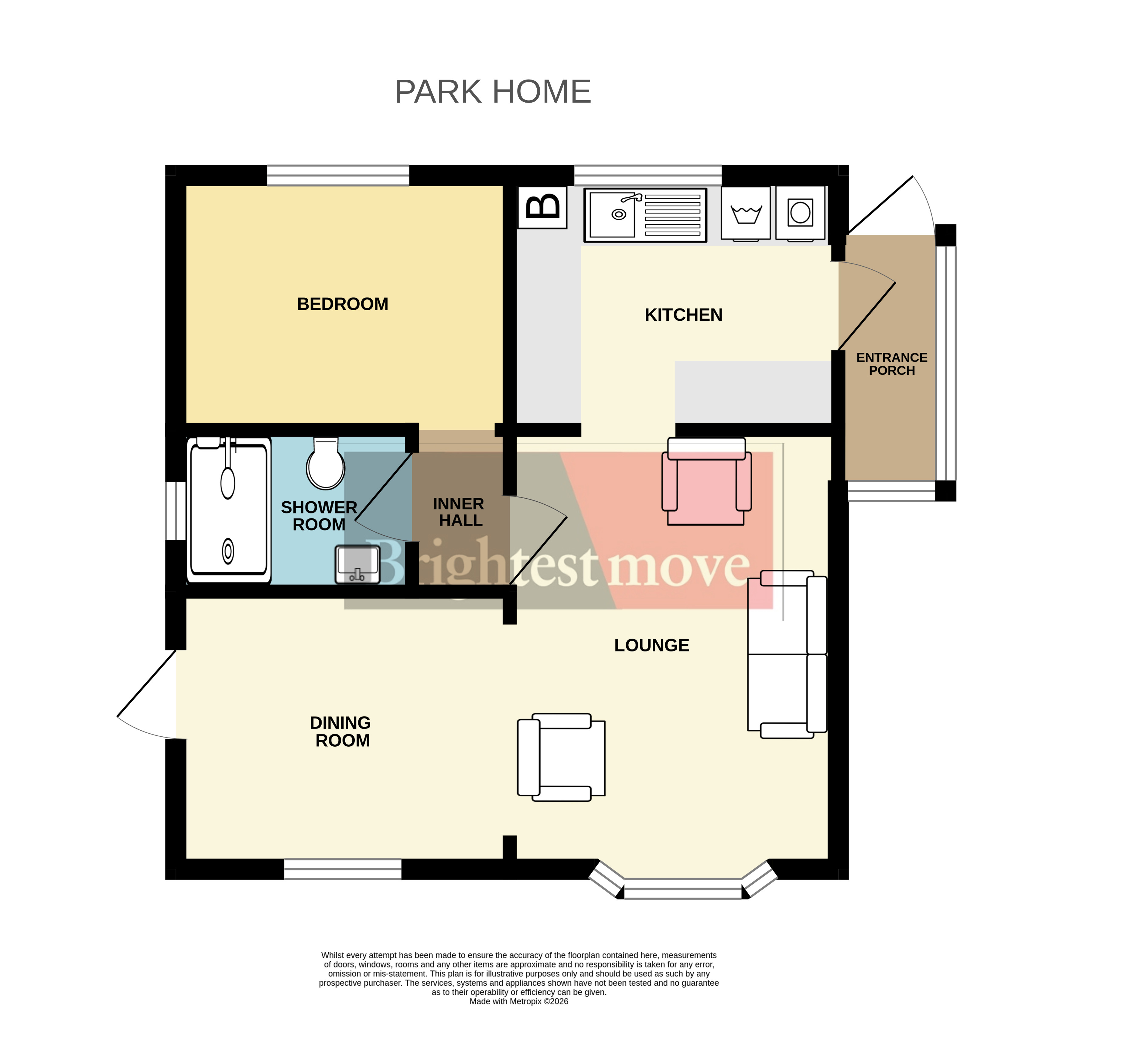 44, Hutton Park, Weston-super-Mare floorplan