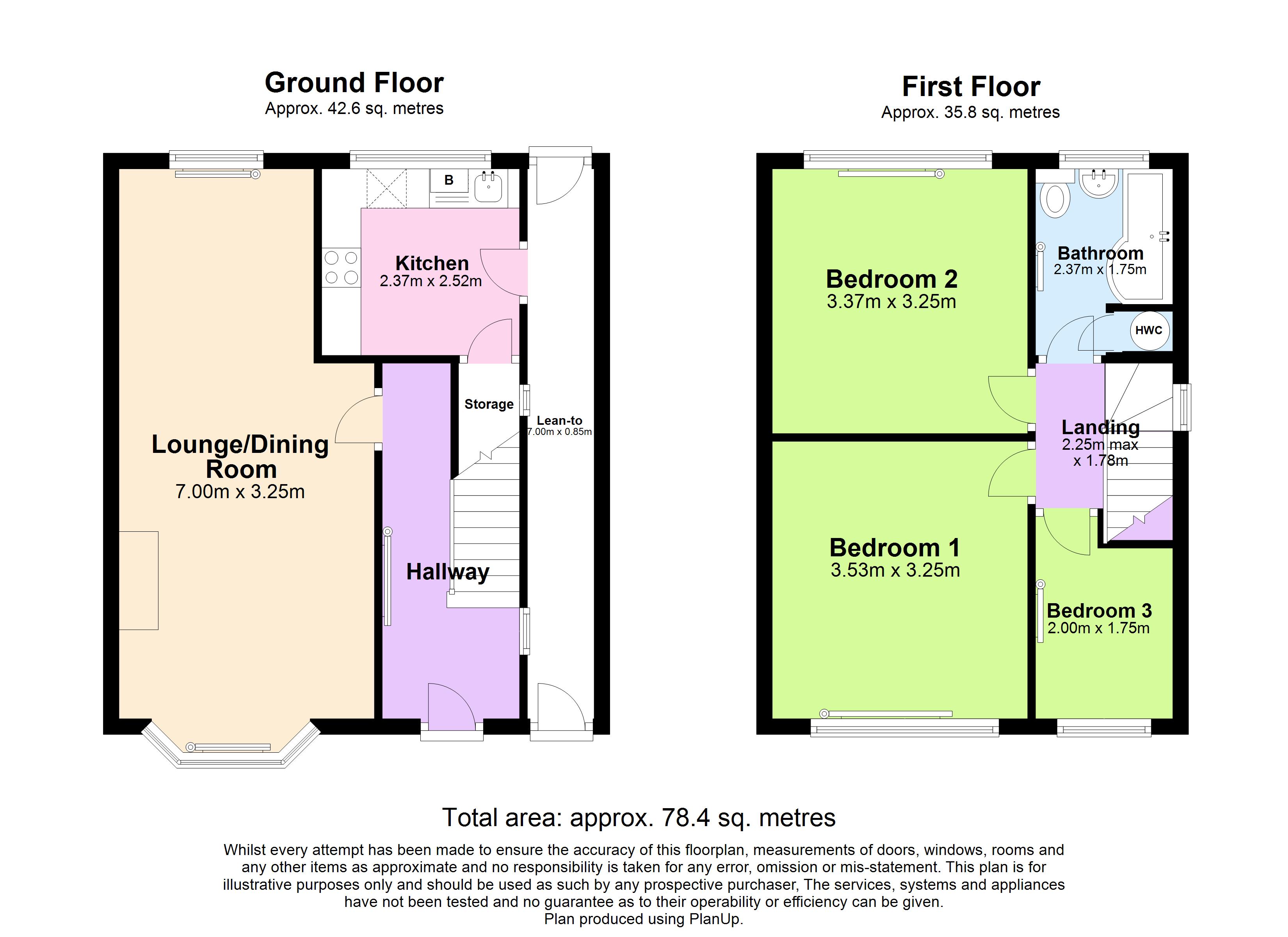 83, Maypole Lane, Birmingham floorplan