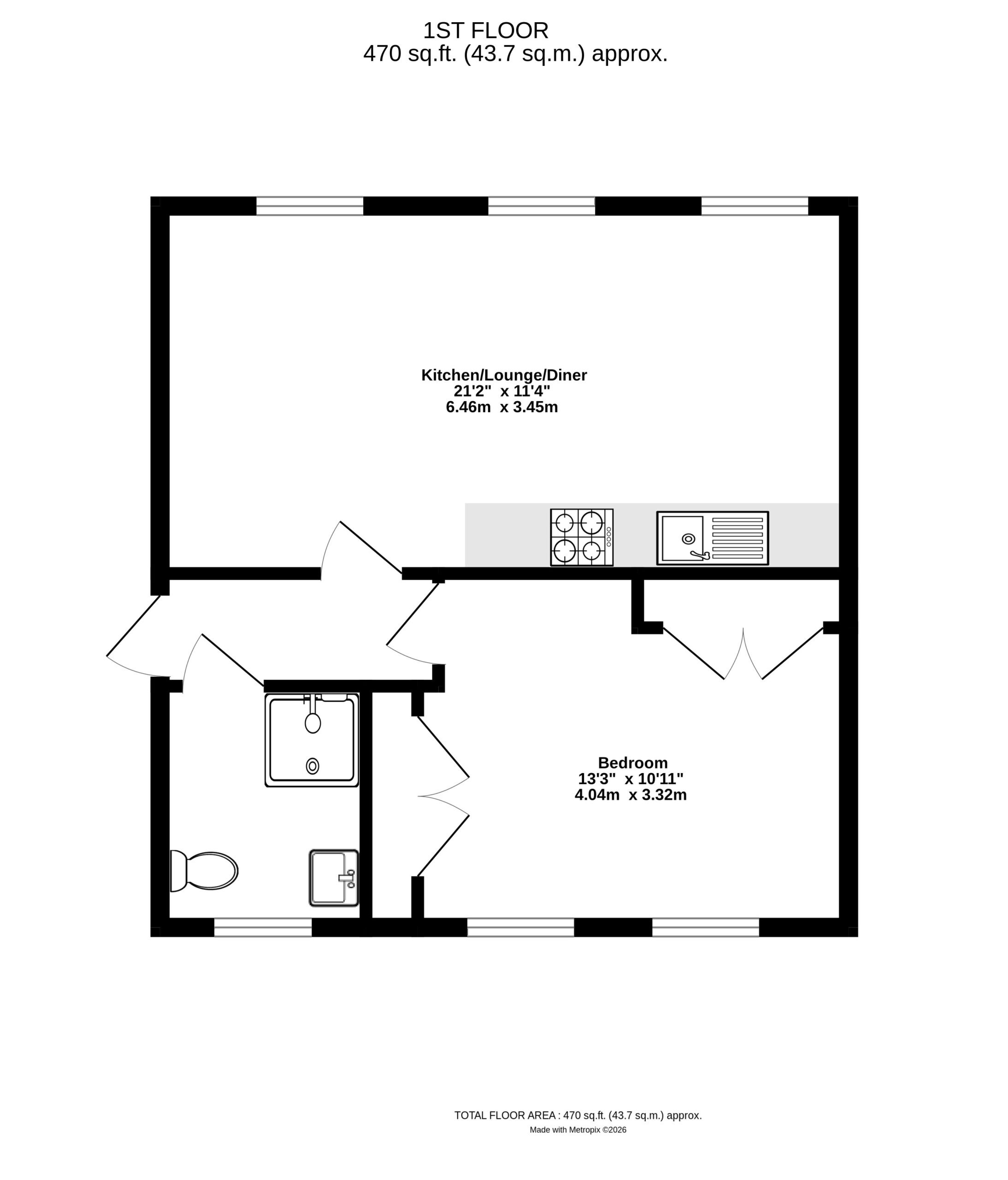 9 Queens Court Mews, Queens Court, St Peter Port floorplan