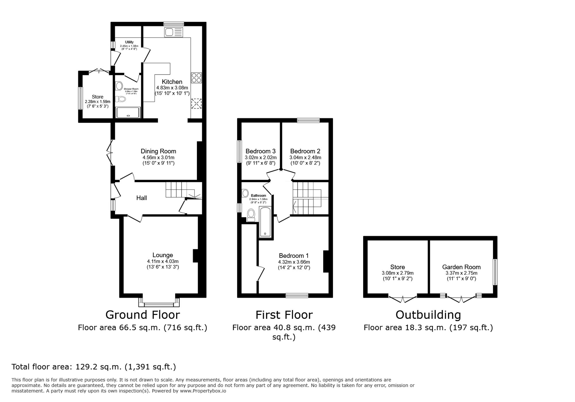 33 Denbigh Circle, Rhyl floorplan
