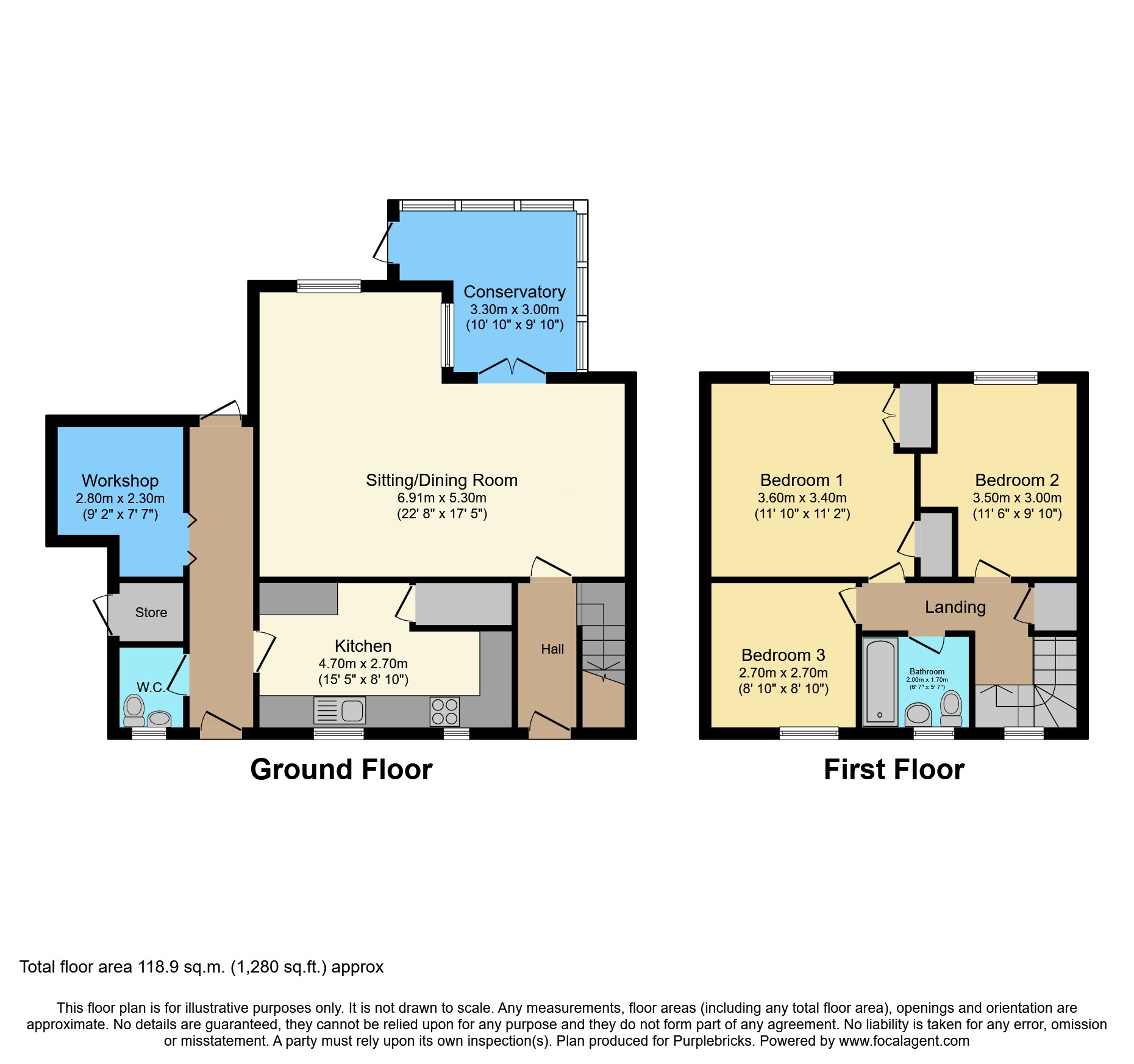 11 Gilbey Cottages, Stansted Road, Elsenham, Bishop's Stortford floorplan