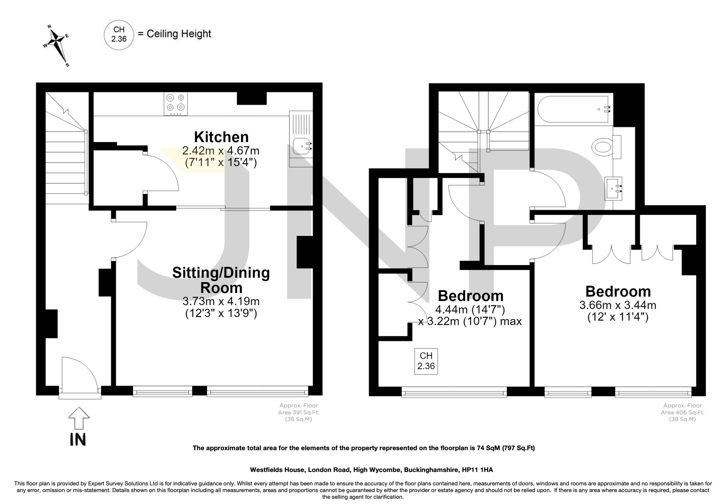 7 Westfields House,, London Road, Buckinghamshire floorplan