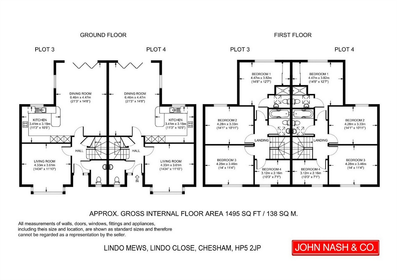 4 Bedrooms Semi-detached house for sale in Lindo Close, Chesham HP5