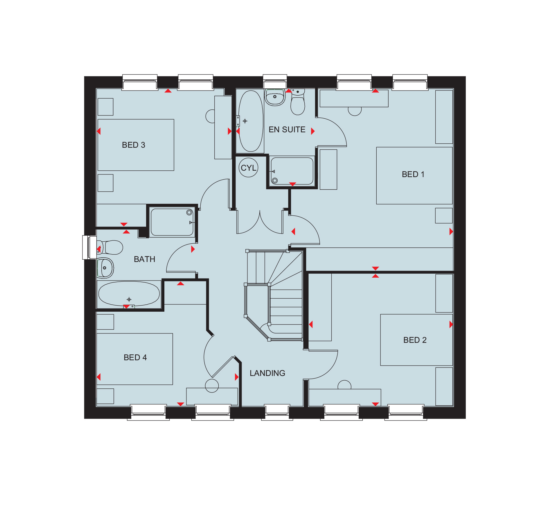 H869523, Off Semington Road, Melksham floorplan