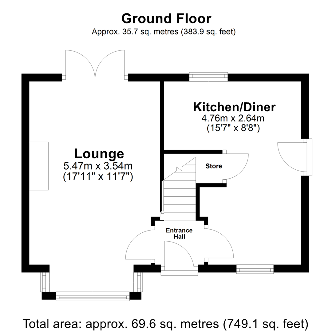 87, Morley Street, Goole floorplan