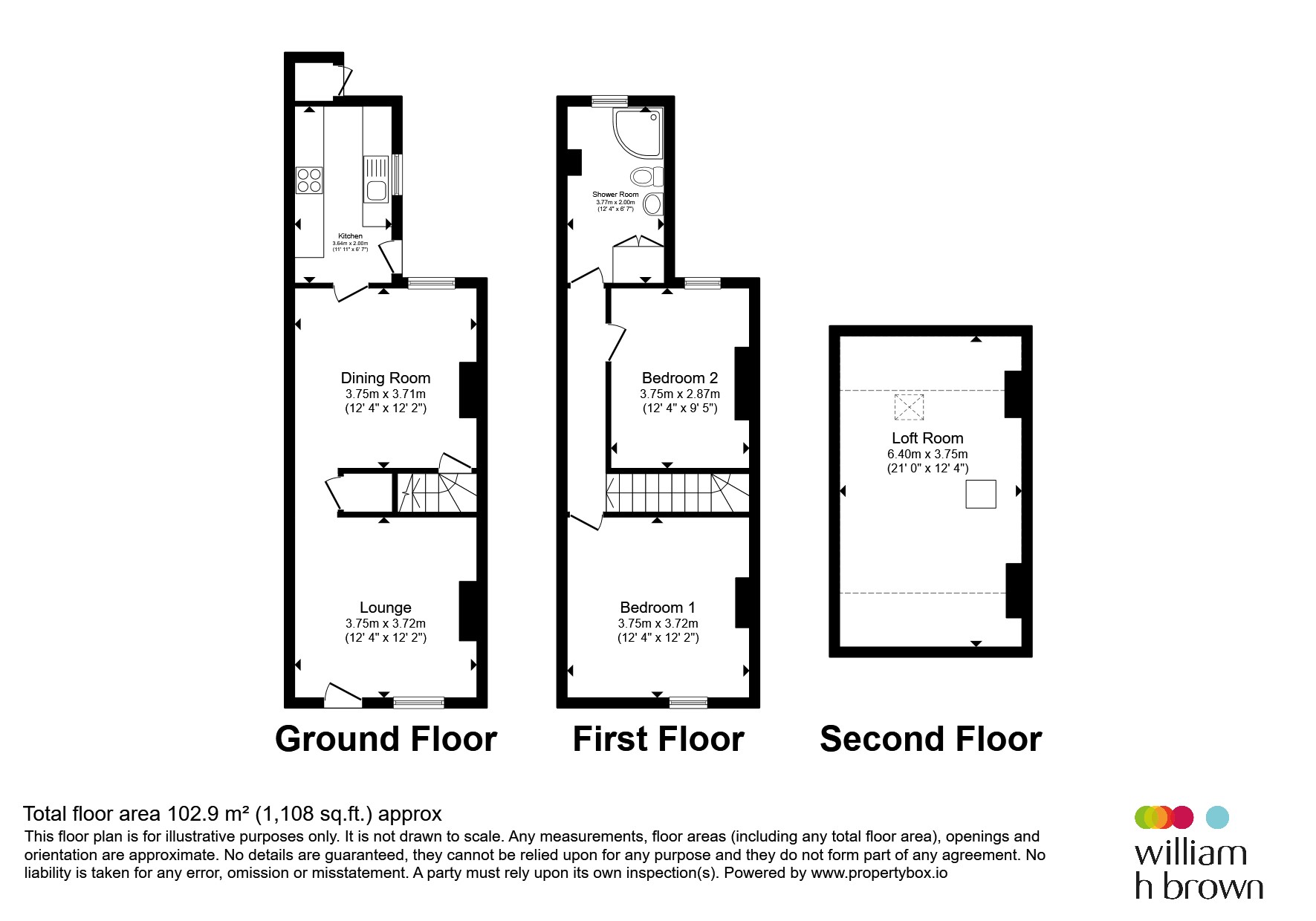 14, Merchant Street, Nottingham floorplan