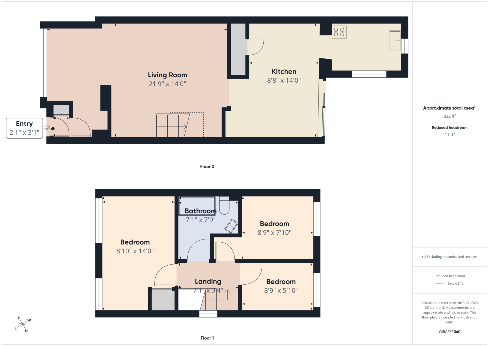 Smugglers Way, Horsham floorplan