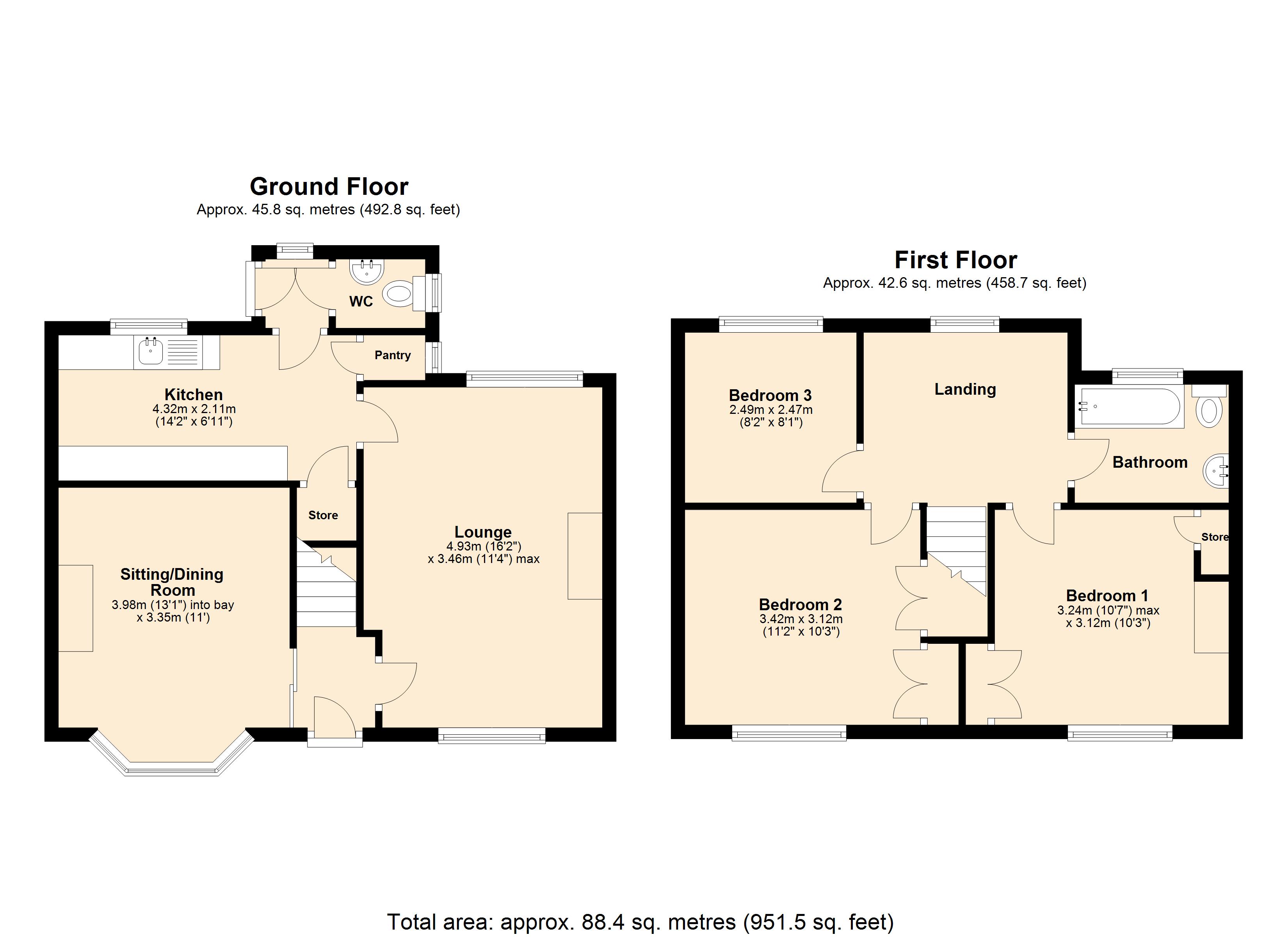Algernon Street, Stockton Heath, Warrington WA4, 3 bedroom semi