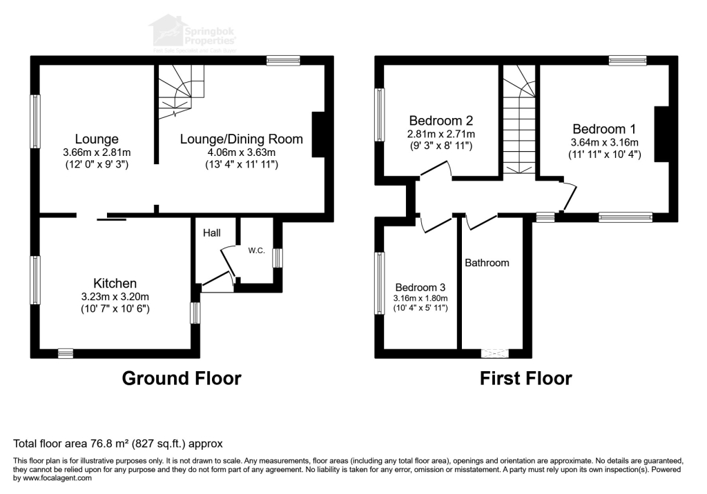 83, Leighton Road,, Central Bedfordshire floorplan