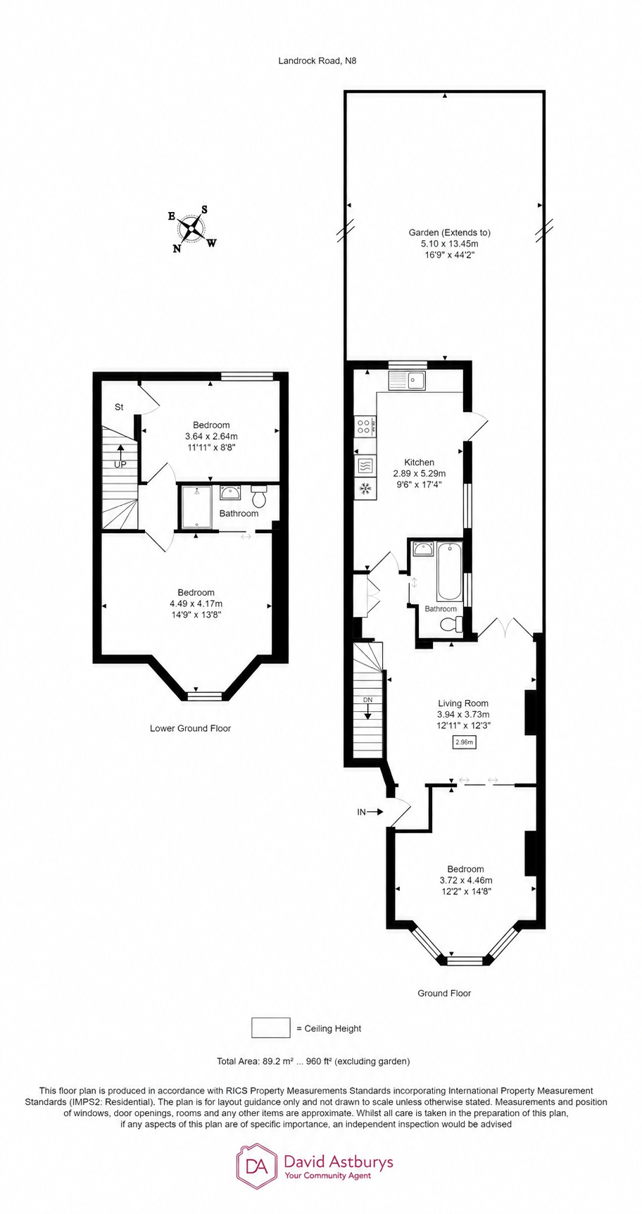 Landrock Road, Crouch End floorplan