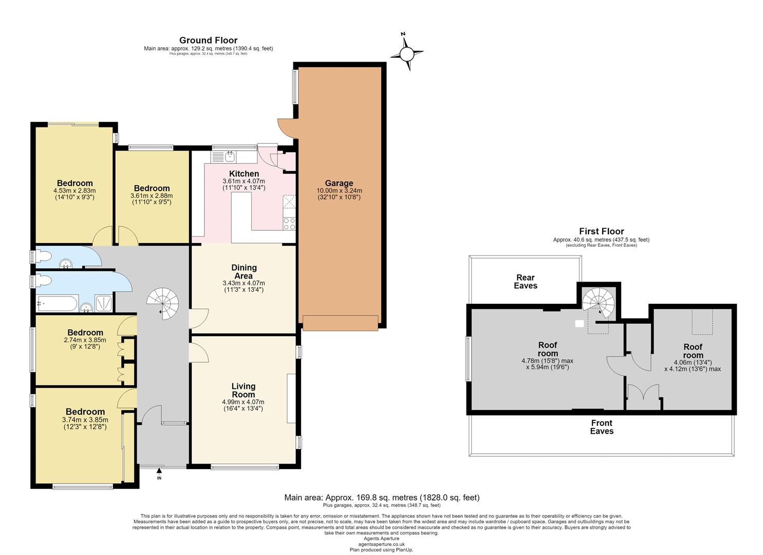 Springcroft, Newlands Lane, Meopham floorplan